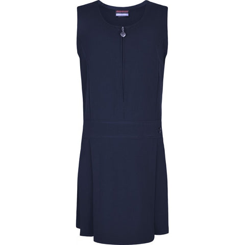 Navy Stretch Pinafore