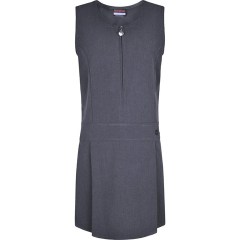 Grey Stretch Pinafore